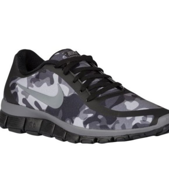Nike Shoes - NWOT Nike Free 5.0 size 6 - camo - never worn.